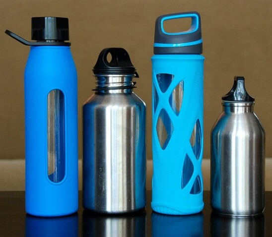 Picture of water bottles