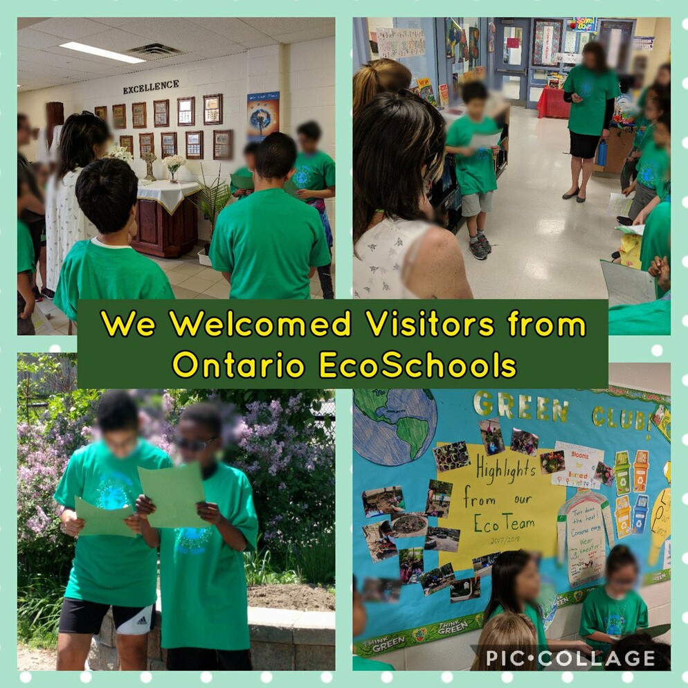 We welcome visitors from Ontario EcoSchools