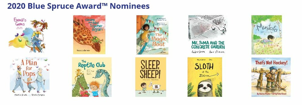 blue spruce nominated books