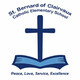 St. Bernard of Clairvaux Catholic Elementary School Logo