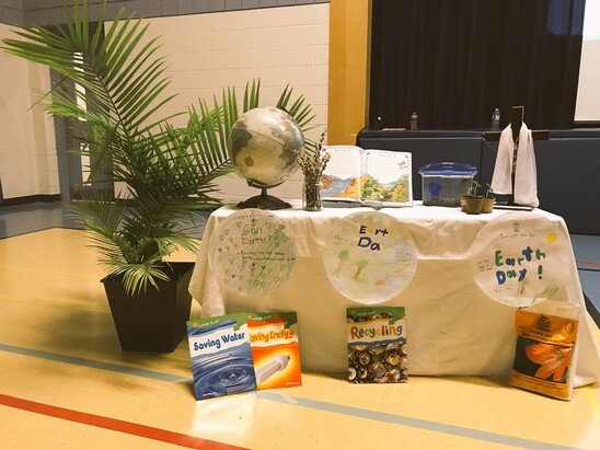 Picture of a table for Liturgy week
